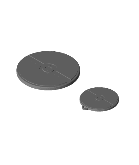 Pokeball Coaster 3d model