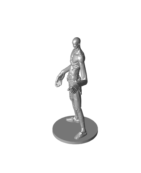 Long Zombie 3d model