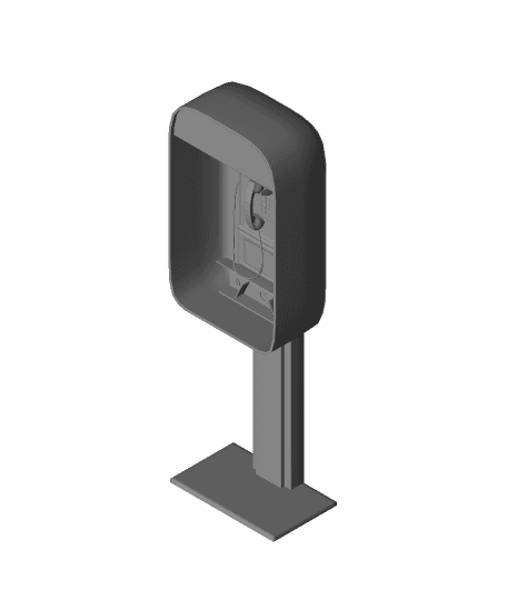 Public Street Payphone 3d model