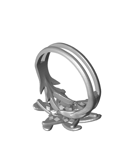 Lord of the Rings - 4 Rings Pack 3D Model 3d model