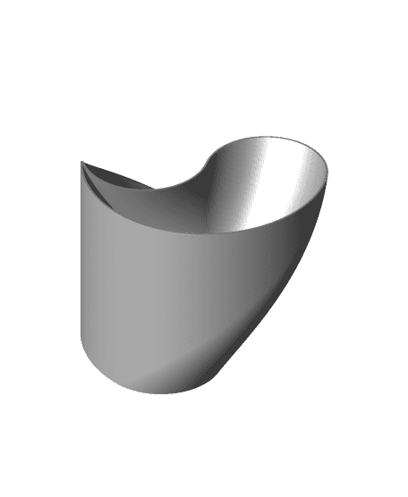 Yin-Yang Vase - BackToSchool 3d model