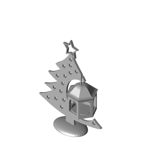 Lantern Bauble 3d model