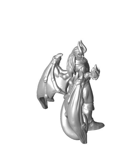 Incubi & human 'Chad' - lesser demon - 2 Models - Hell Hath No Fury - 32mm scale  3d model