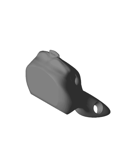 Lucky Bunny Head 3d model