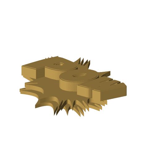 Pow (Pin) 3d model