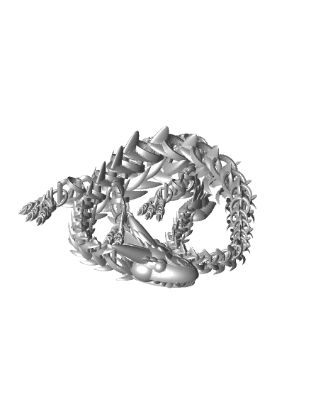 Shakaworld3D Fast Strike Dragon Full Size Release v6.stl 3d model