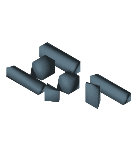 Z Puzzle 3d model