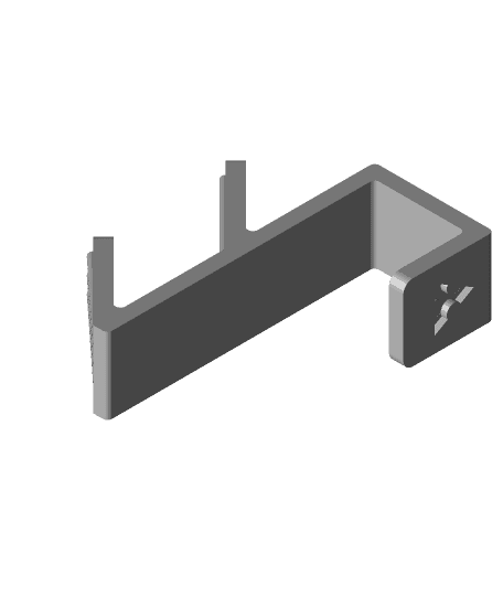 Beefy Cubical Hook 3d model