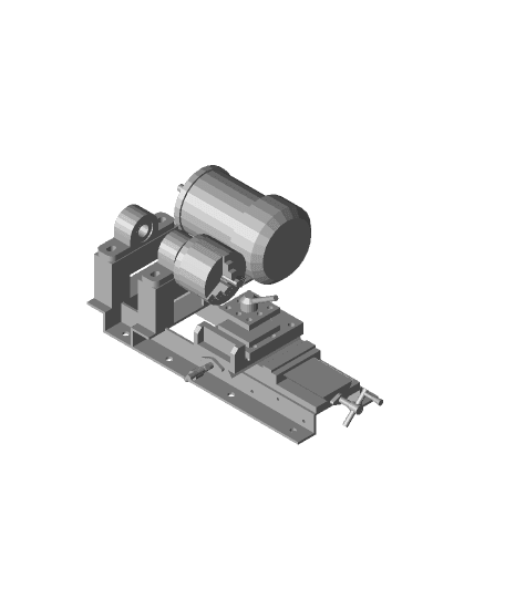 Homemade lathe.stl 3d model