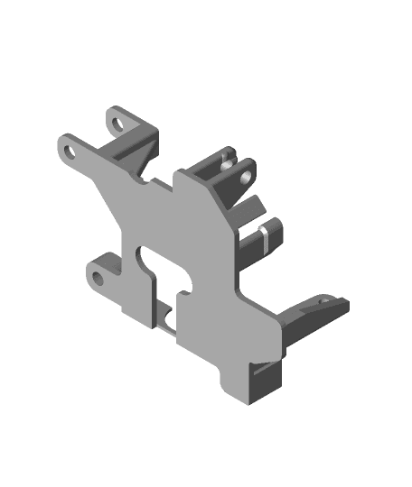 Micro-Swiss-Enders Swiss3Dc-Starlex-Ender-Micro-Swiss-Direct Drive-Fan-Shroud-A4010-R5015-B4 3d model