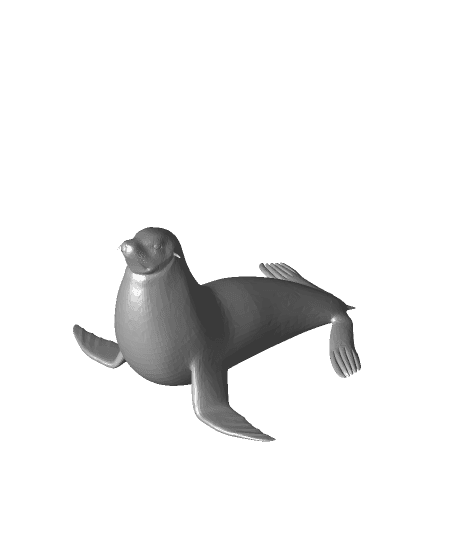 Seal 3d model