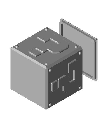 Question Block Case  3d model