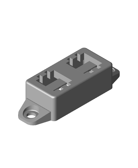 Button mount (for 1 & 2) 3d model