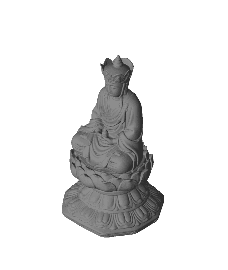 KSHITIGARBHA BUDDHA 3d model