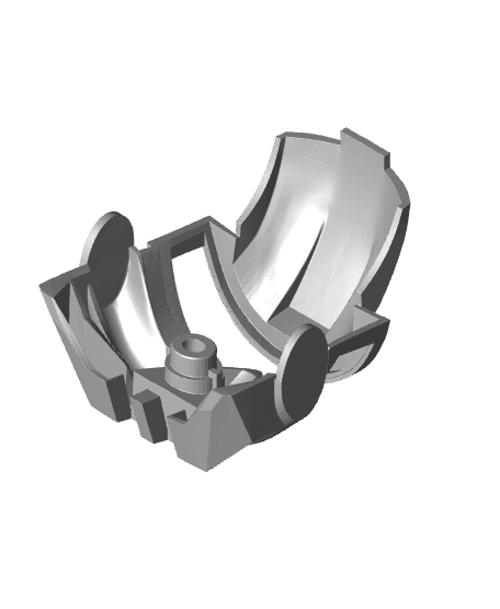 Blue Bionicle Mask 3d model