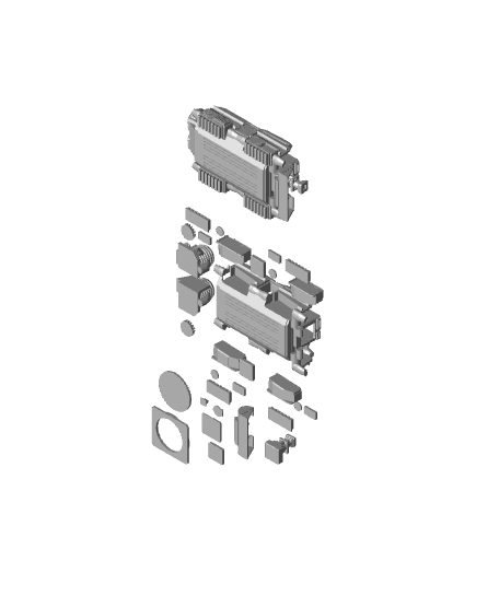 Voidfang Voidsteaker Destroyer Hover Tank 3d model