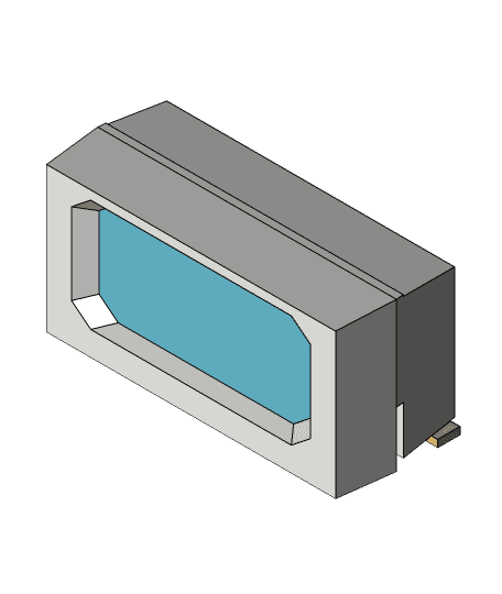 SK6812 4020 Side 3d model