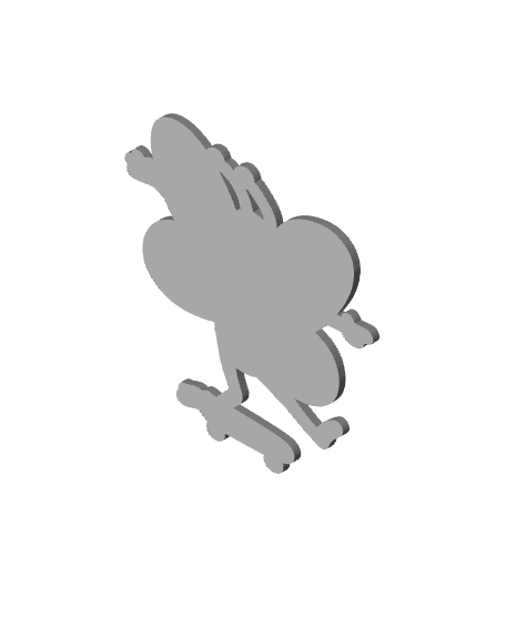 Skooterbug // Rejected Animals Decal 3d model