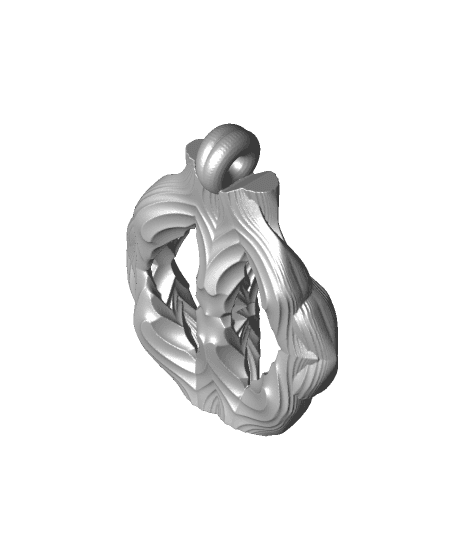 Regal Reversible Pendant 3d model