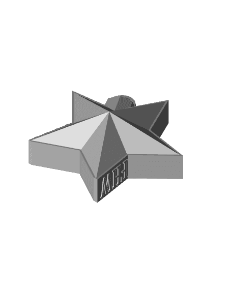 FHW: Star Ornament 2023 3d model