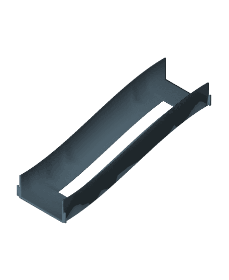 400mm Long Single Lane Ramps 3d model