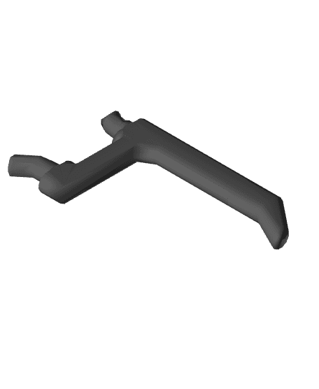 50 mm, Pegboard Click Hook 3d model