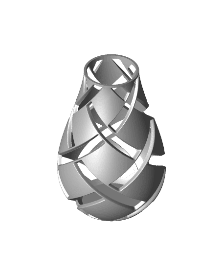 Lattice Vase 3d model