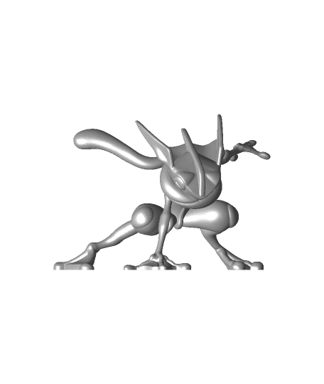 Greninja - Pokemon - Fan Art 3d model