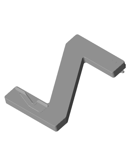 3D Letter Z - by TeeTi3D 3d model