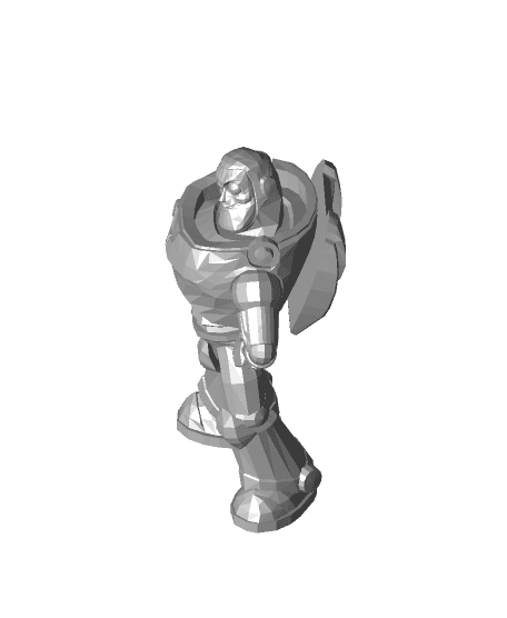 Low Poly Buzz Lightyear 3d model