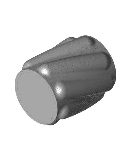 Boor Vase Advanced Model 3d model