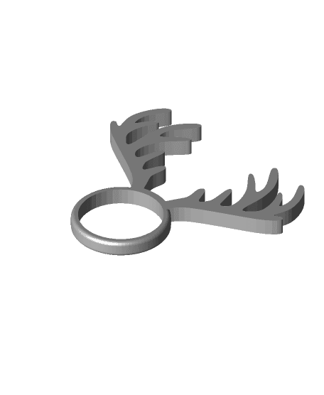 Deer Ring 3d model