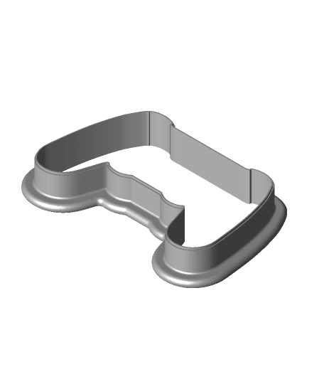 PS5 Controller Cookie Cutter 3d model