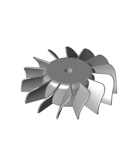 fan blade (.stl) 3d model