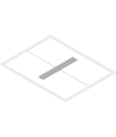 Parametric bellows template 3d model