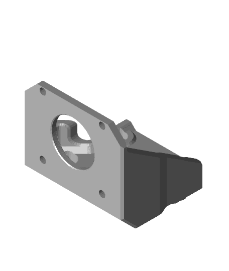 HMG7.3 Creality Dual Gear Rear Mount V3.stl 3d model