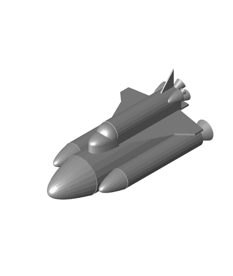 space shuttel 3d model