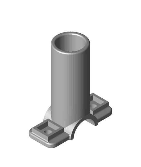 Pole Clamps 3d model