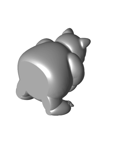 Snorlax from Pokemon 3d model