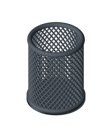 Mesh Pen Holder 3d model