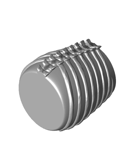 DEADNICE - RIBCAGE POT  3d model