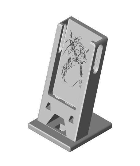 big phone stand custom (corrin FE) 3d model