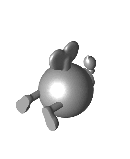 Bombette v2 3d model