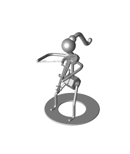 Violonist.stl 3d model