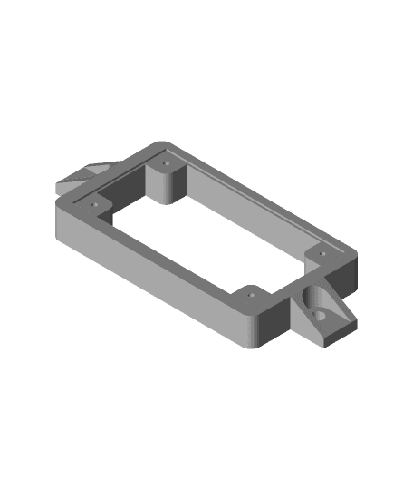 Inland Button-Controller 1 Channel 12V Relay Mount 3d model