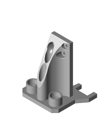 CTC Replicator Dual XY Carriage Cable Chain and Filament Filter 3d model