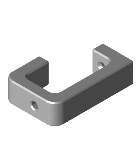 Desk Cable Hook 3d model