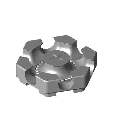 Hextraction Gear Tile Tabless 3d model