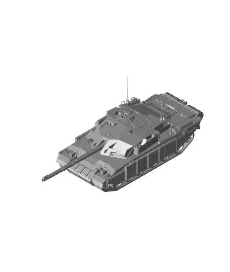 Fighter tank 3d model