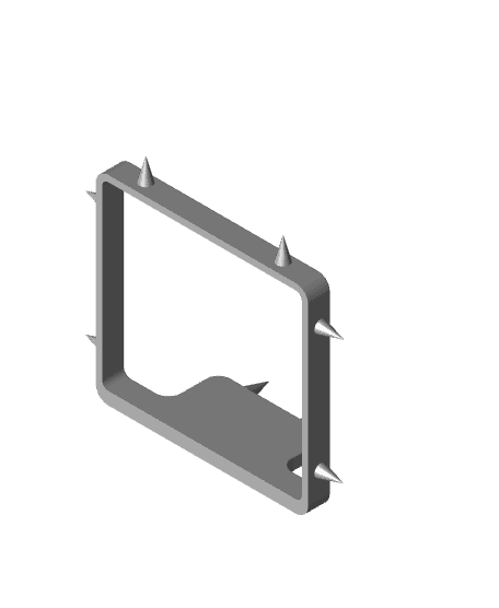 trash bag holder 3d model